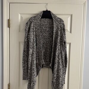 Lovers + Friends Marled Gray Cardigan
